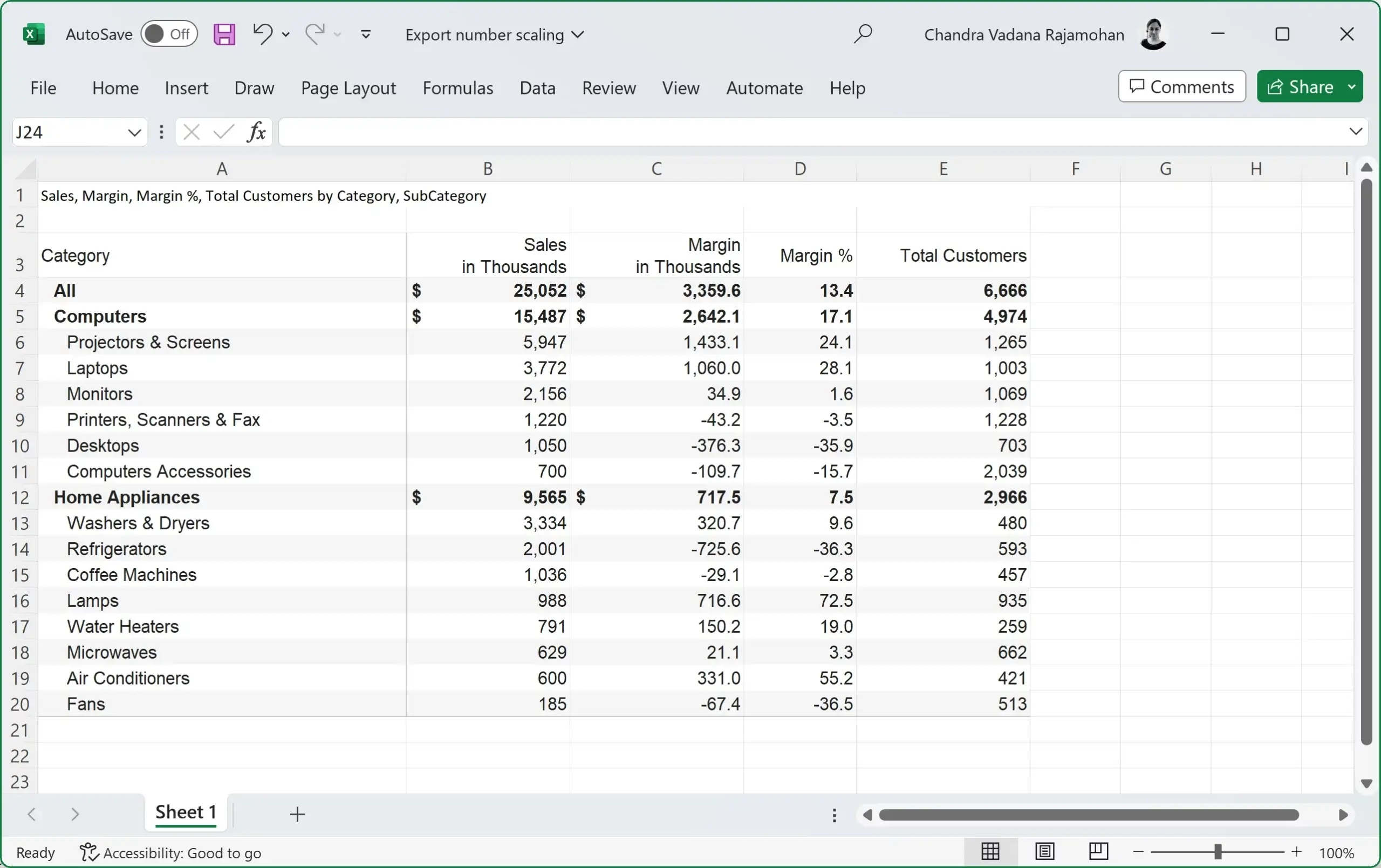 Formatted Export to Excel / Spreadsheets in Power BI - Inforiver