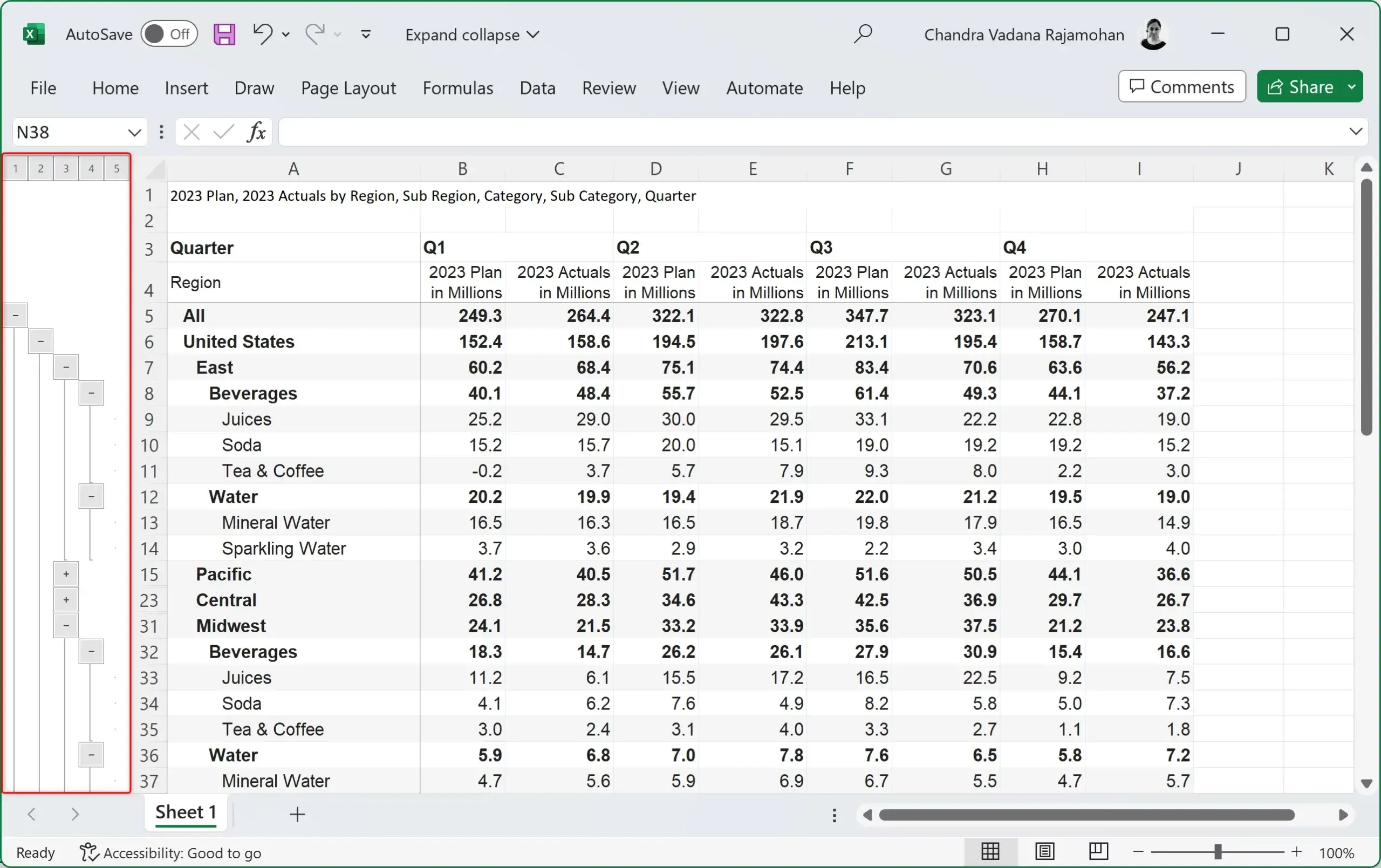 Formatted Export to Excel / Spreadsheets in Power BI - Inforiver