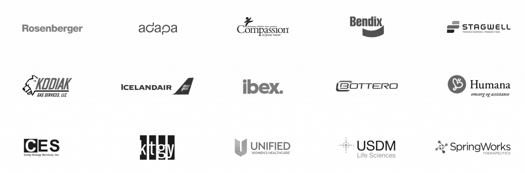 
Customer logos - Inforiver