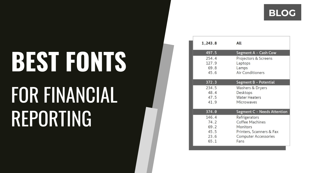 best font for financial presentation