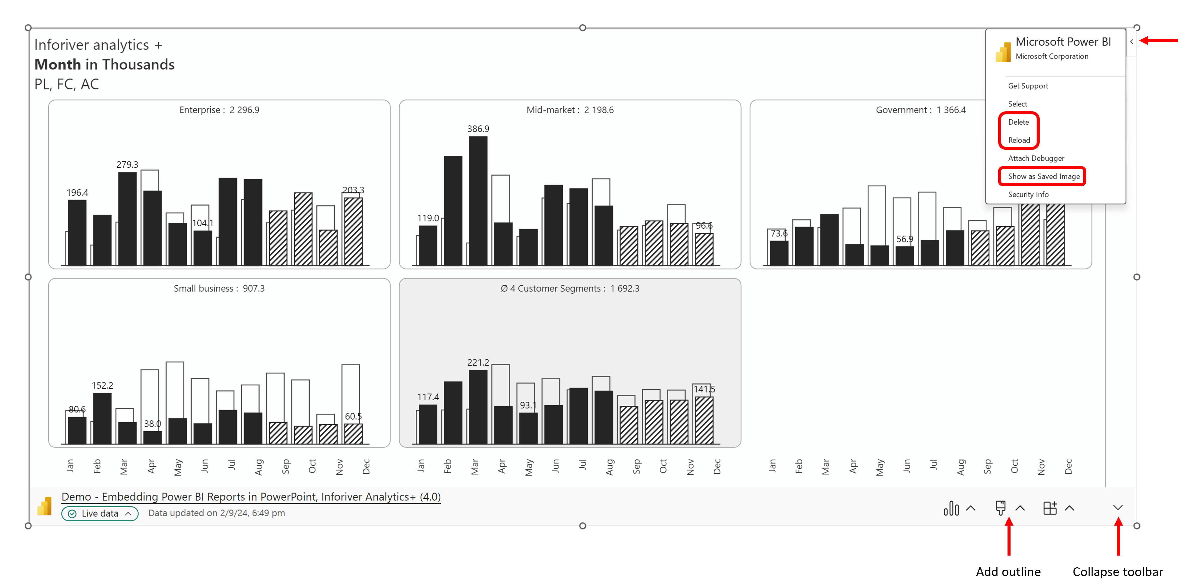 enhance-power-bi-presentations-controls-delete-visuals-reload-data-show-static-images-add-outlines-collapse-toolbars