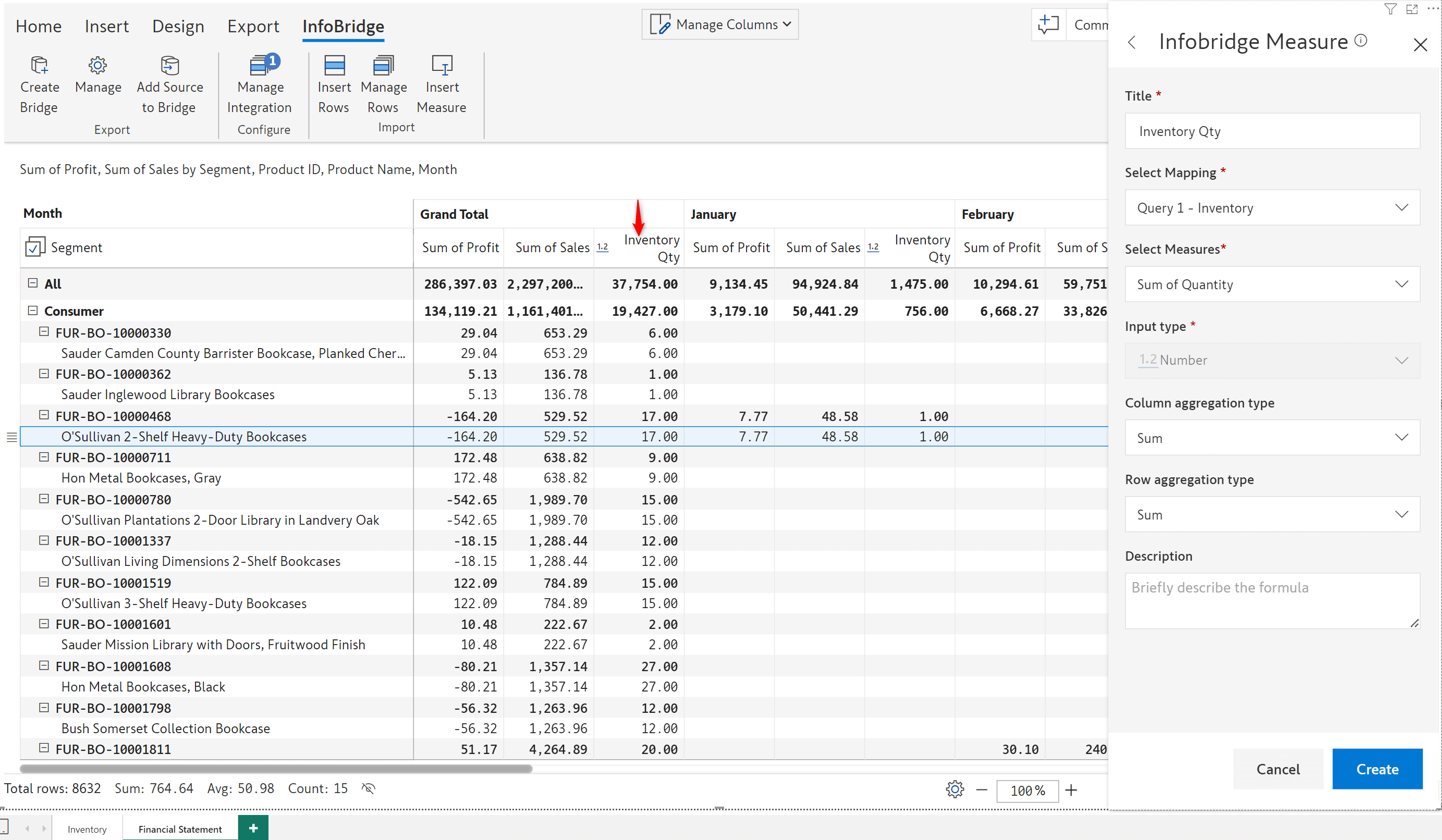 inforiver-row-id-mapping-feature