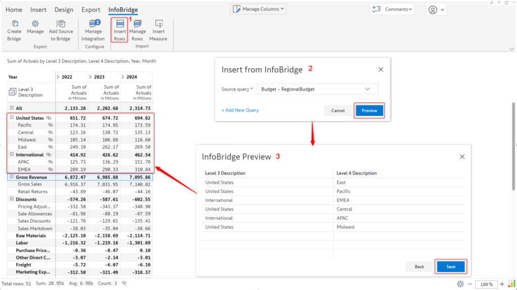 Infobridge Inforiver Inforiver Writeback Matrix June 2024 Update - Version 3.0