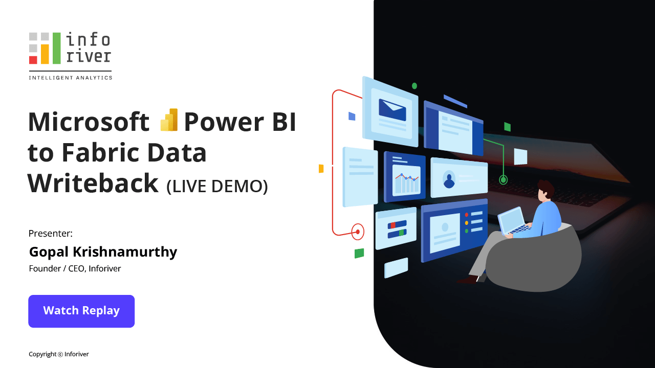 Microsoft Power BI to Fabric Data Writeback (LIVE DEMO)- Replay