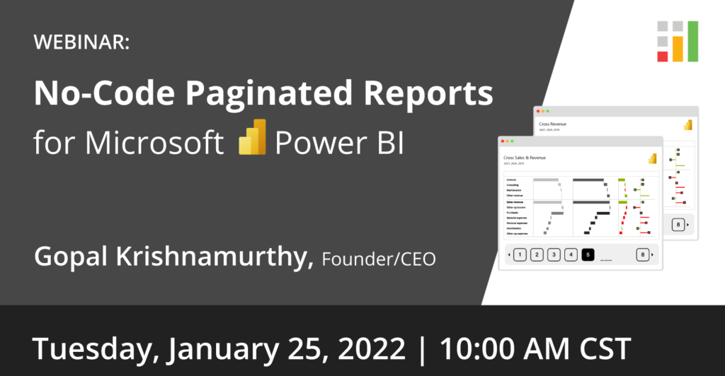 No-Code Paginated Reports for Microsoft Power BI