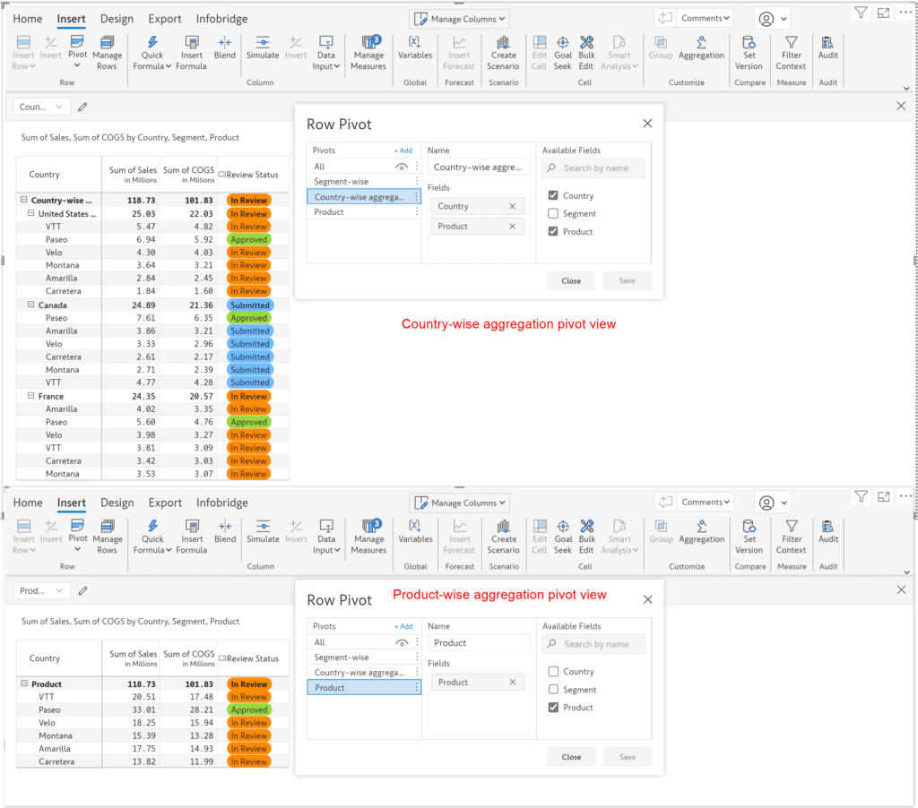 Inforiver Update: Writeback Matrix, Lookup Visuals & More