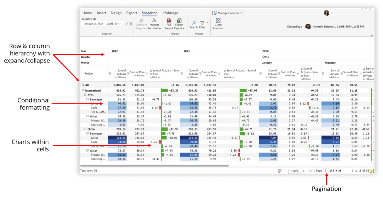 preserve-formatted-reports-hierarchies-snapshots