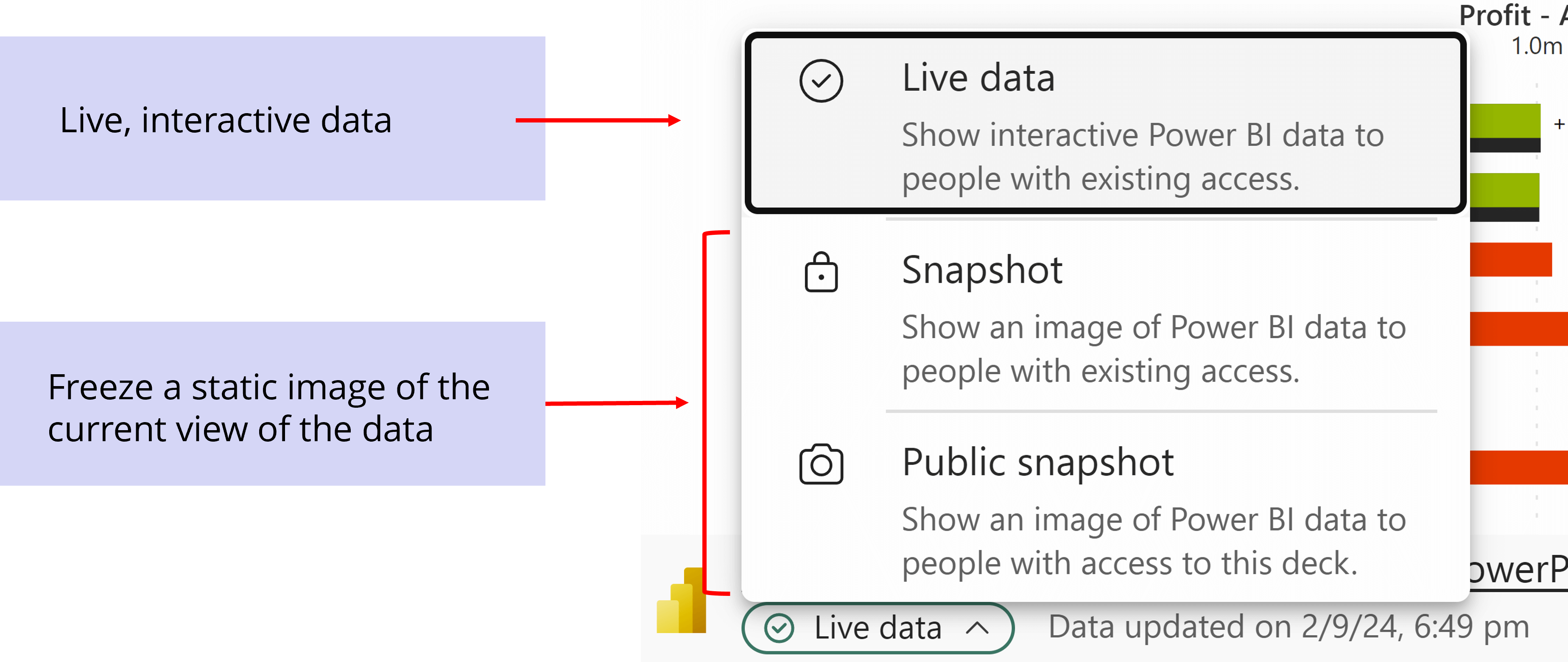 switch-between-live-interactive-data-and-static-snapshots-in-power-bi