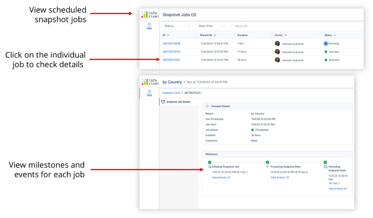 track-snapshot-jobs-status-console-power-bi