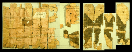Turin papyrus map