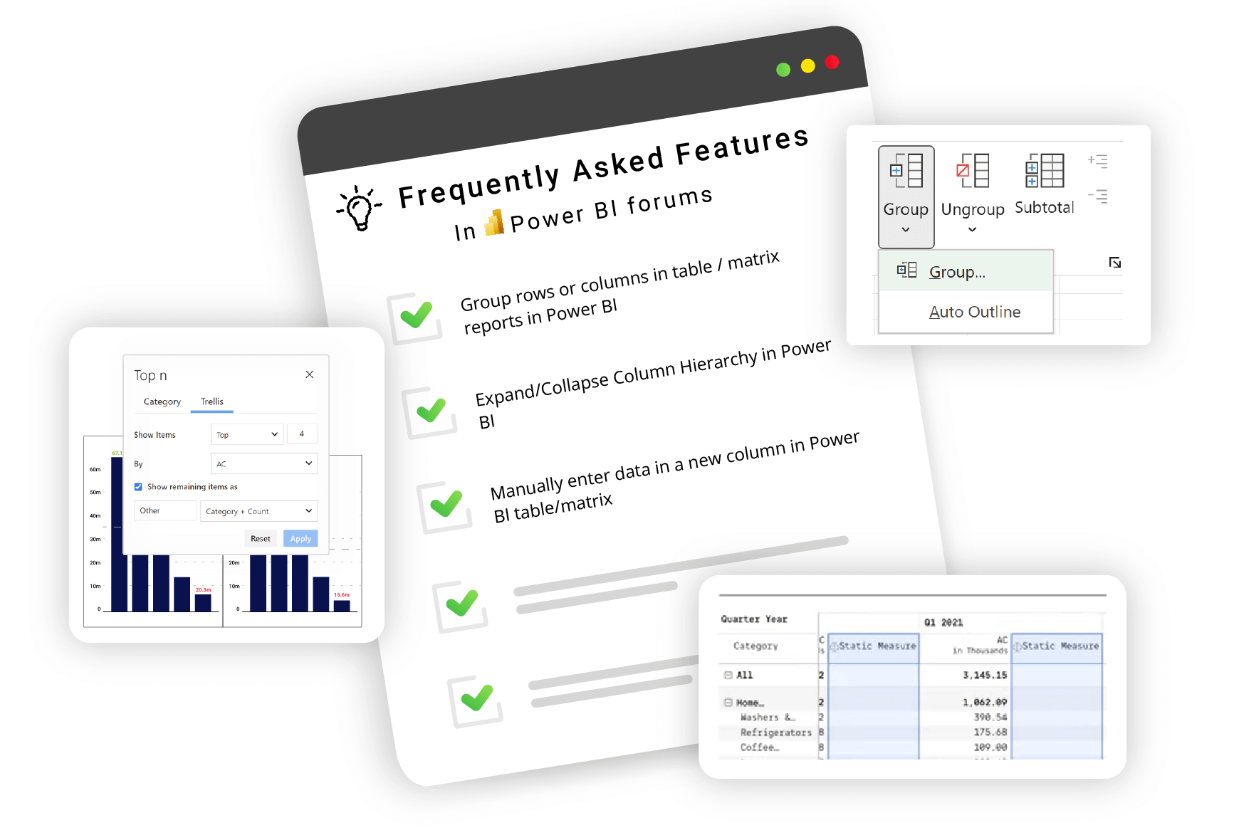 Frequently Asked Features